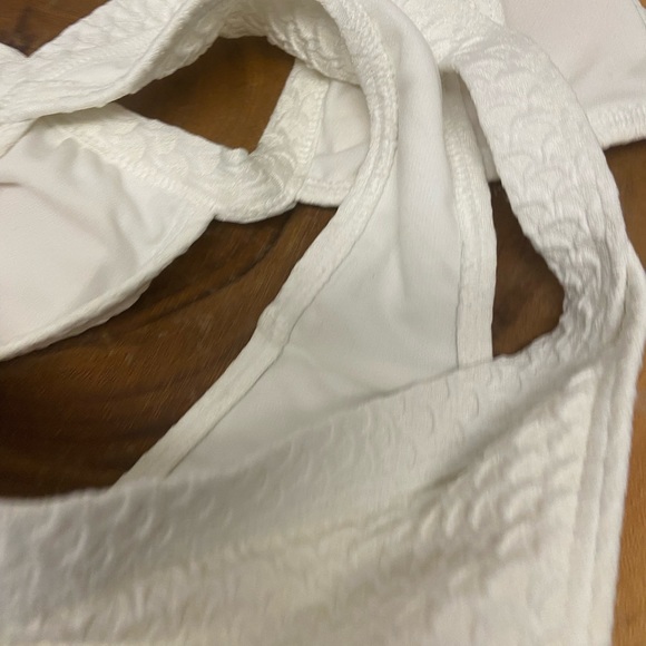 Xhiliration Scalloped Scaled 2 Piece Bikini Set - Picture 5 of 6